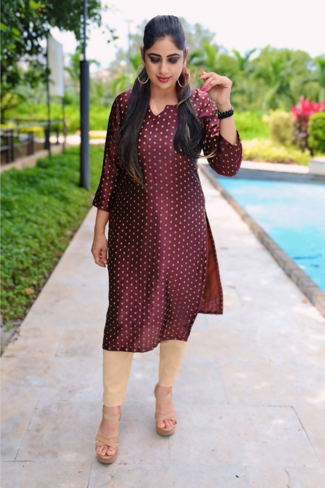   Office Wear Kurti Set